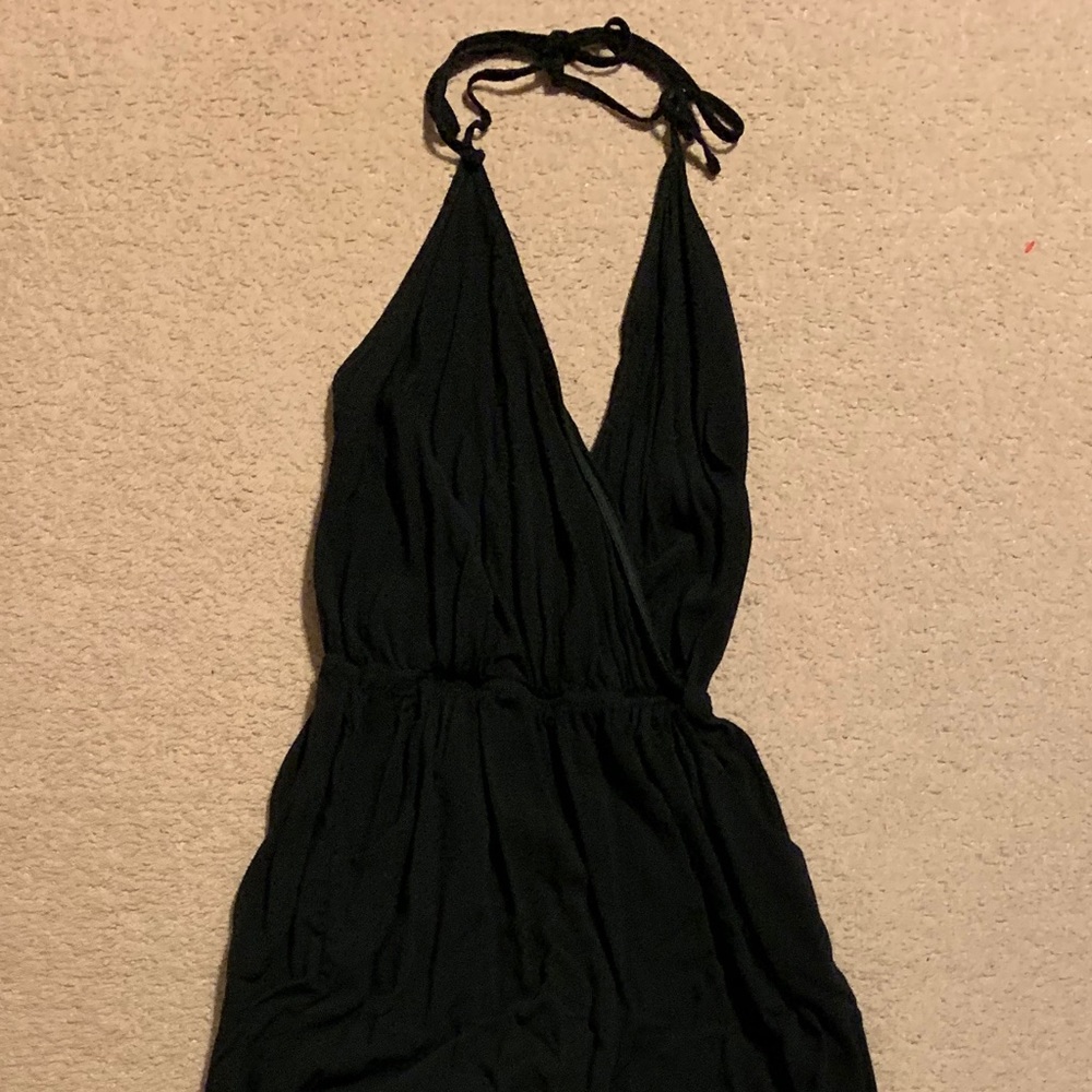 LULU’s black jumpsuit
